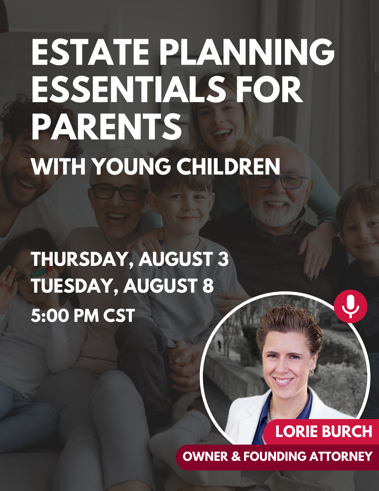estate planning essentials for parents with young children